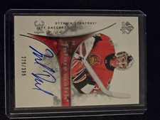 2019-20 SP Authentic Joey Daccord #RFWA-JD 09-10 Retro Future Watch Autographs