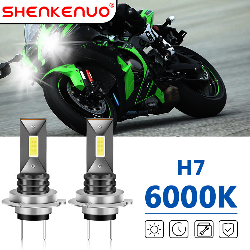 H7-40P ベジット For Kawasaki Ninja 300 650 ZX6R H7 Motorcycle LED Headlight