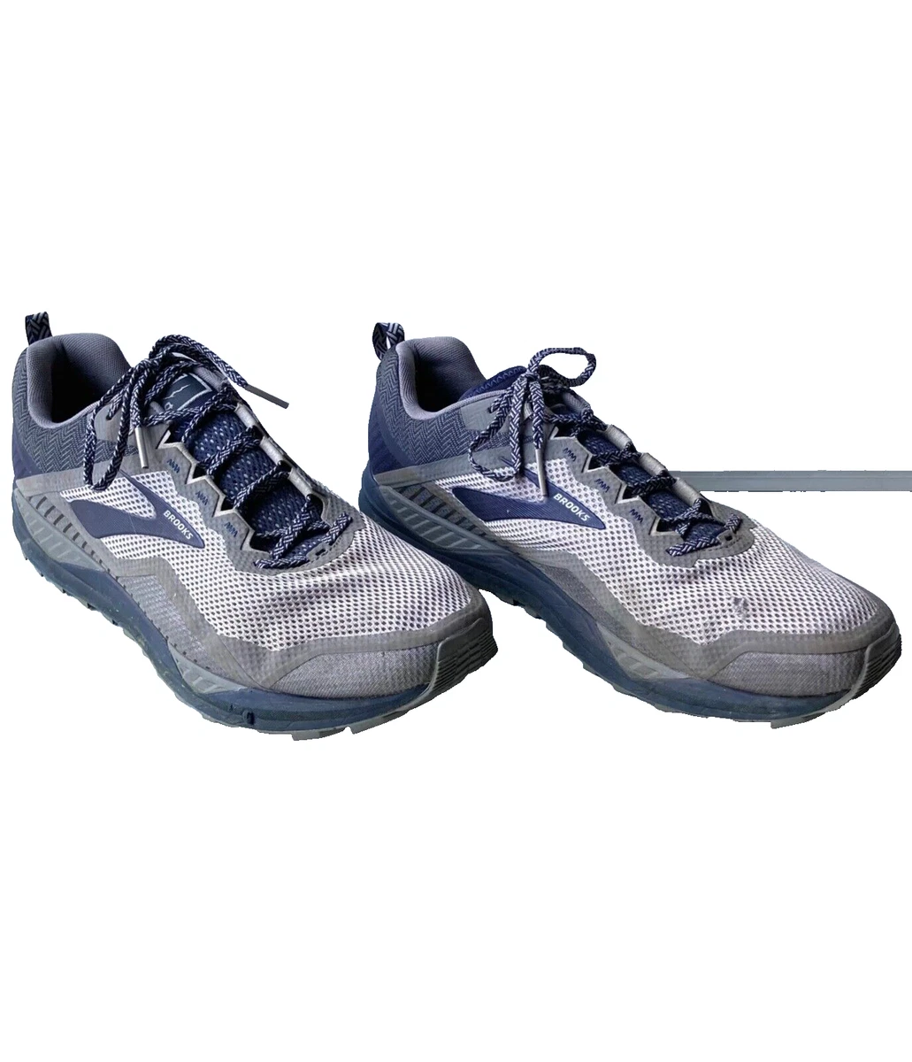 Brooks Cascadia 14 Men s Gray Trail Jogging Running Shoes Sneakers