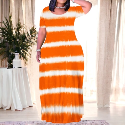 Plus Size Dress For Women Summer Party dresses plus on clearance sale(704)