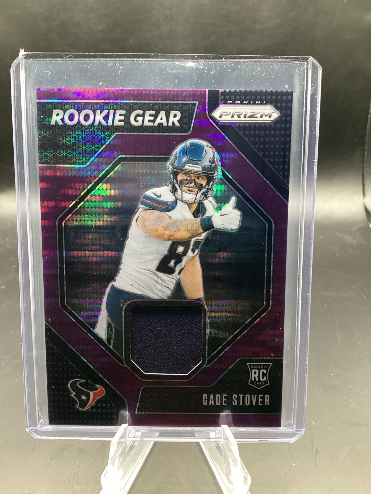 2024 Panini Prizm - Rookie Gear Purple Pulsar Prizm #RG-CSR Cade Stover (MEM,...
