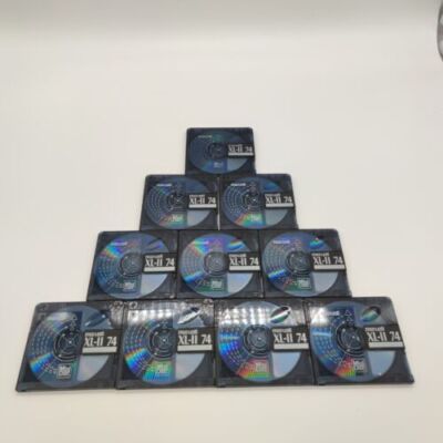 10x Mini Disk Color Recordable Mini Disc MAXELL MDs 74 vom Händler MD MiniDisc