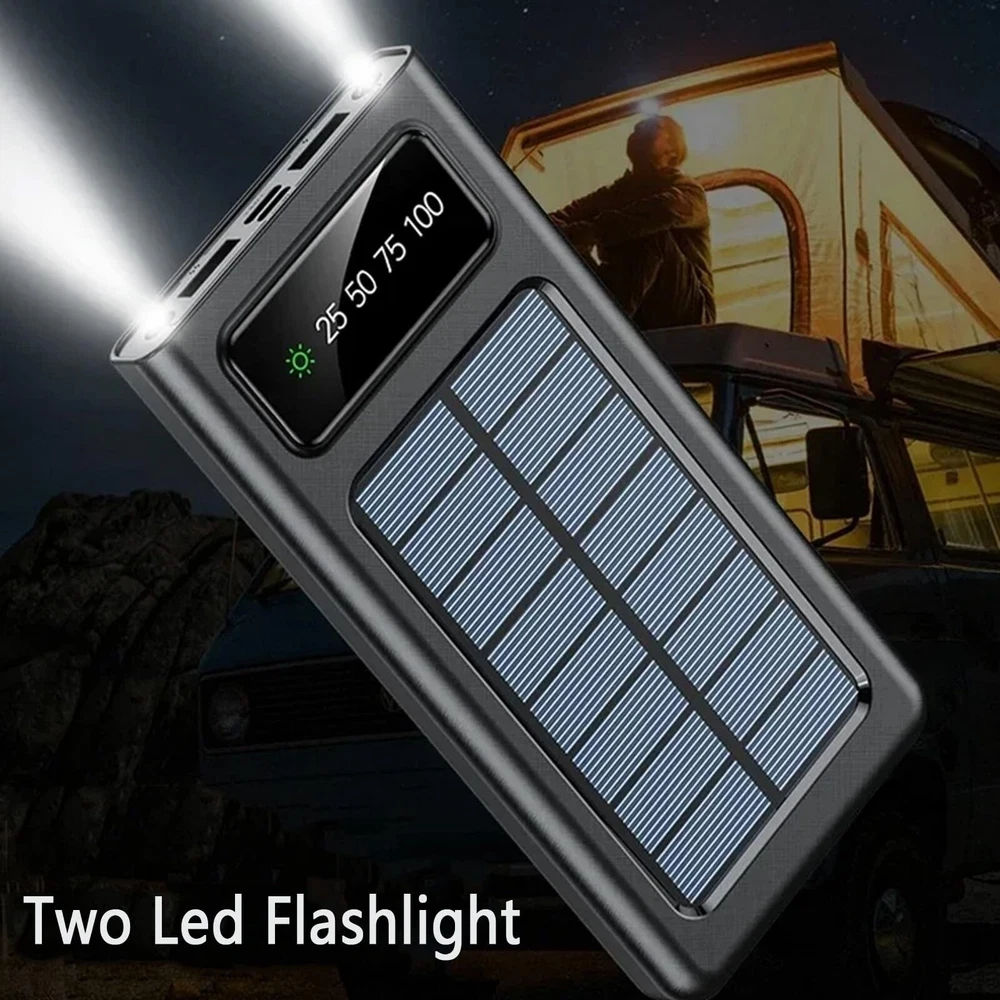 Power-Bank-Solar-Charger - 20000mAh Portable Charger,Solar Power Bank,Camping... Power-Bank-Solar-Charger - 20000mAh Portable Charger,Solar Power Bank,Camping...