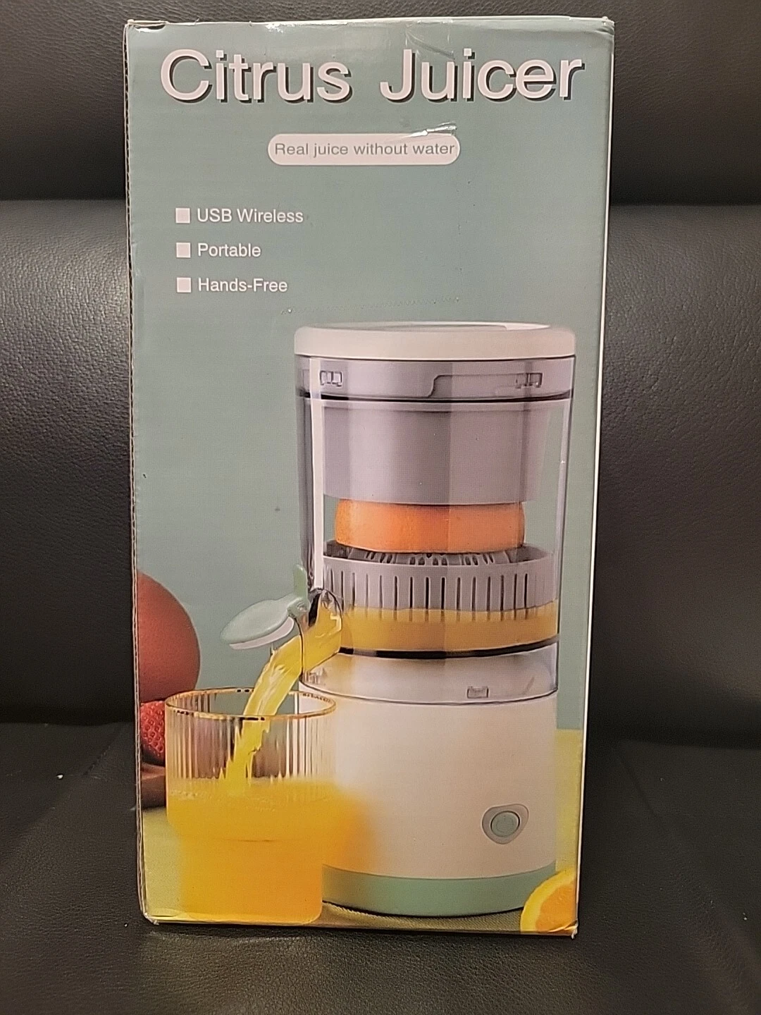 Electric Citrus Juicer Portable USB Wireless 1100g Weight