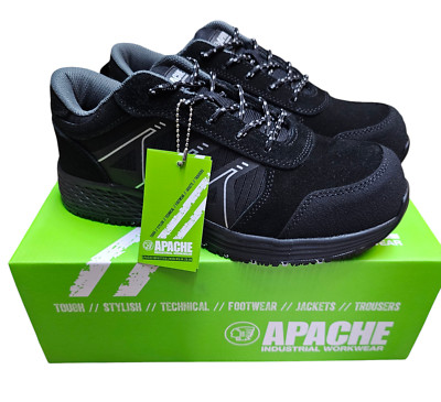 Apache Venus Low-Top Sicherheit Stahlkappe Turnschuhe Schuhe Größen 5-7-8-13 UK