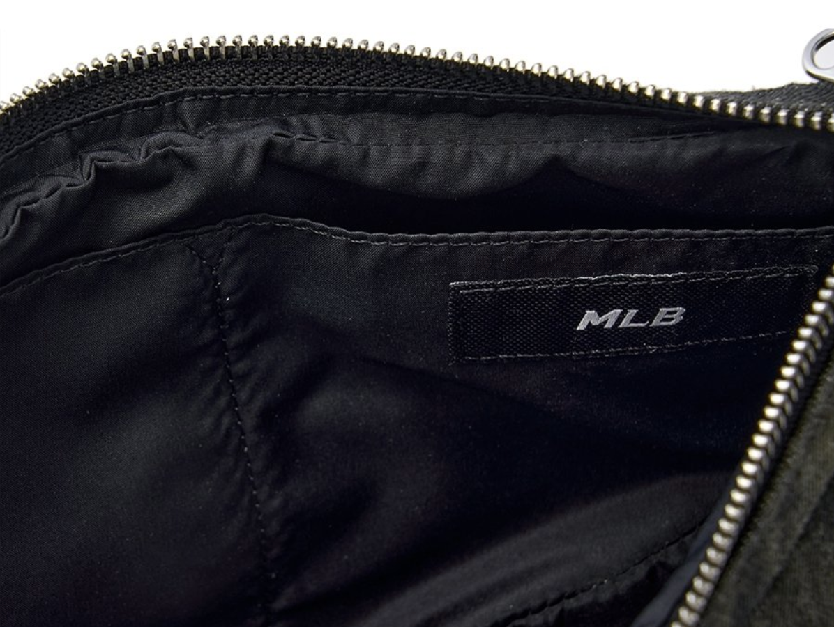 MLB Vintage Washed Shoulder Bag – NY Logo (Charcoal Grey) | eBay