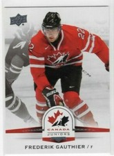 Frederik Gauthier 2014 Upper Deck Team Canada Juniors Hockey Base Common #113