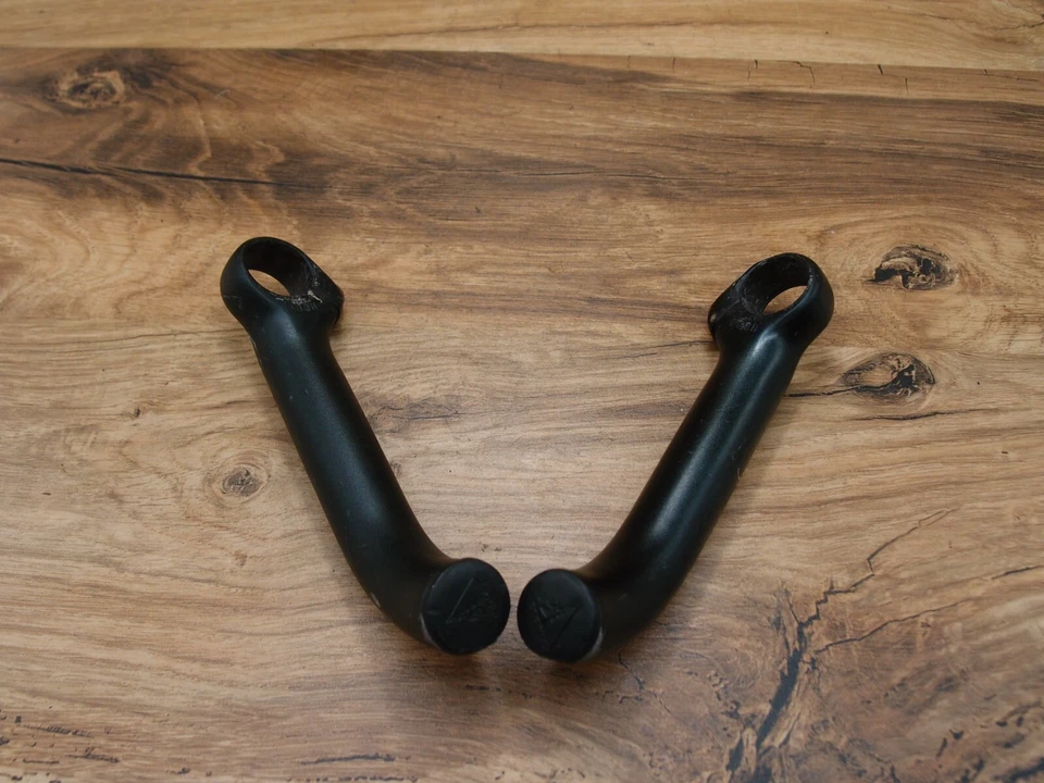 Barra de aluminio MTB años 90 extremos perfil una pieza aluminio 22,2 mm con tapones Foto 4 de 4