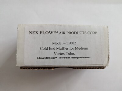 NEX FLOW - Model 55002 - Cold End Muffler for Medium Vortex Tube