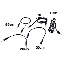 3.5mm 1/8" Male Mini Plug To Male Monaural Mono TS Audio Extension Adapter Cable