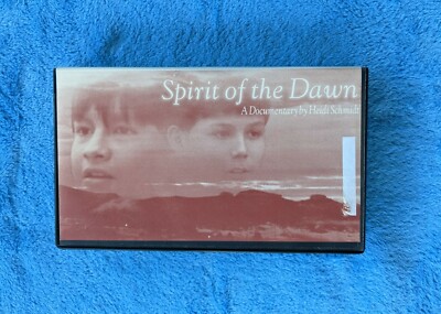 SPIRIT OF THE DAWN VHS Tape Documentary Native American Education Heidi Schmidt