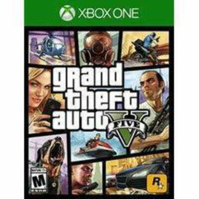 Grand Theft Auto V Five Xbox One Tested GTA 5 Complete w/ Map & Inserts