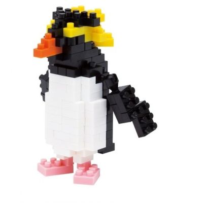 NEW NANOBLOCK Rockhopper Penguin Nano Block Micro-Sized Building Blocks NBC-135