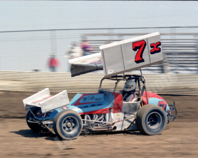 Randy Smith Racing 1982 Randy Smith 4x6 print Dirt Sprint Car Racing - Free Shipping | eBay