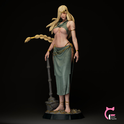 Marika, Maliketh, Elden Ring, sexy Pin-Up, Figur, 3D Druck, Fan Art, UNBEMALT