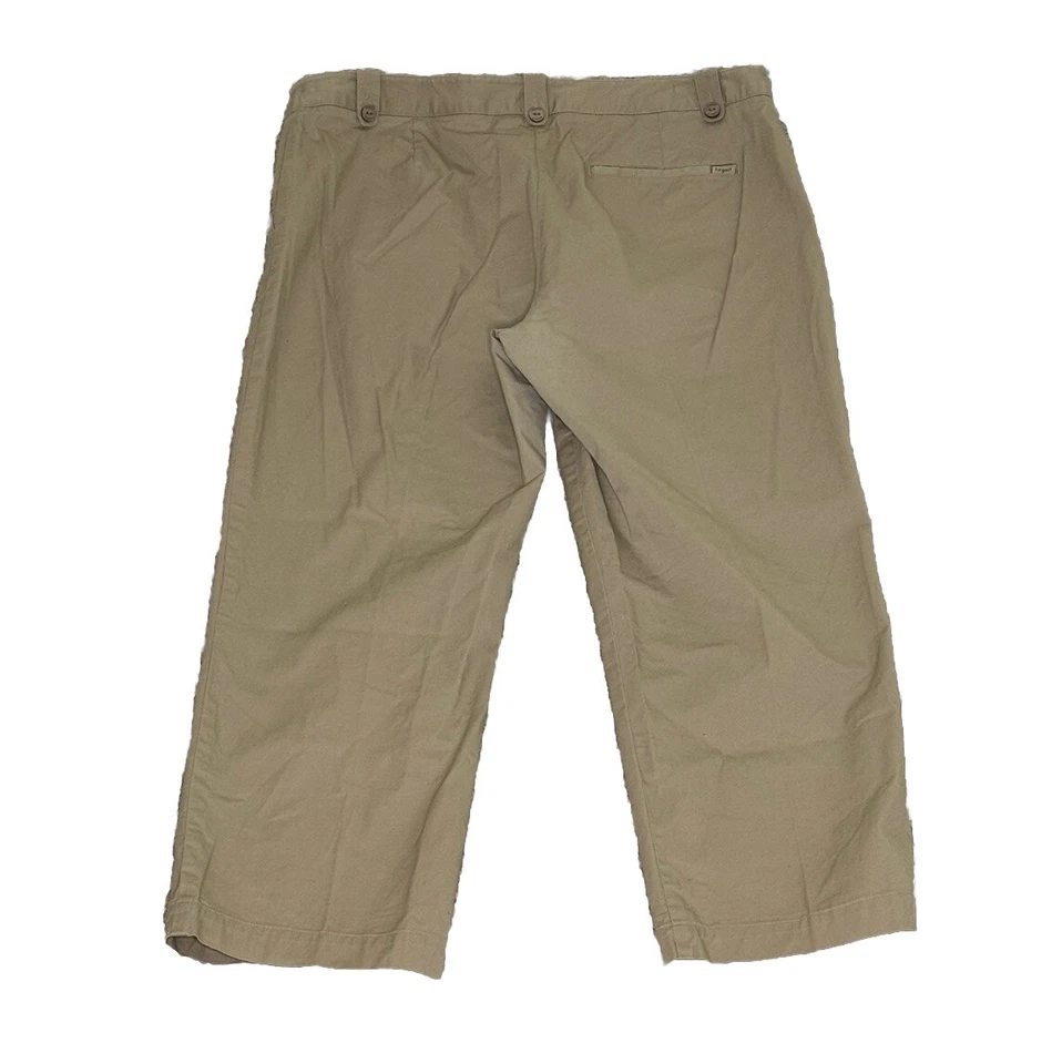 Calça cáqui feminina Lizgolf Audra tamanho 16 - Imagem 3 de 4