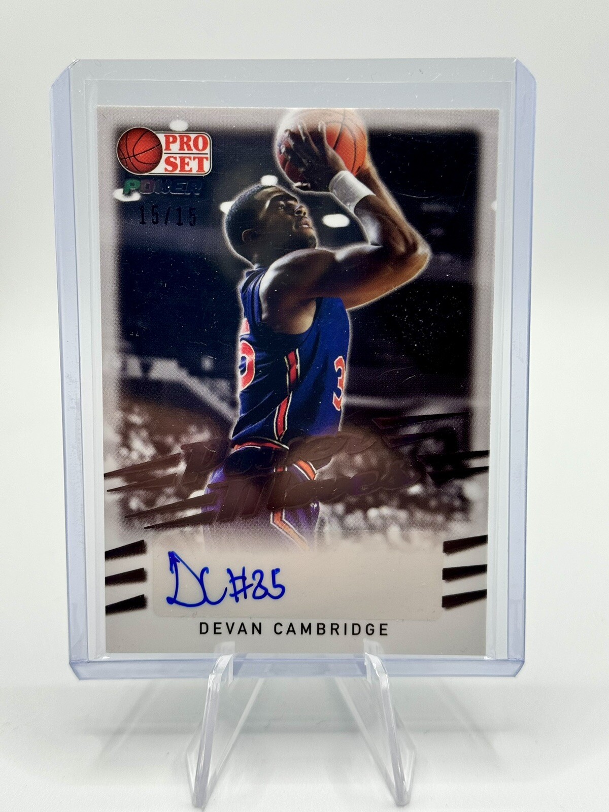 2022 Leaf Pro Set Power Moves Devan Cambridge auto 15/15