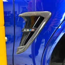 For BMW G01 ​​​F97 X3 M Competition Carbon Fiber Side Fender Grille Air Vents