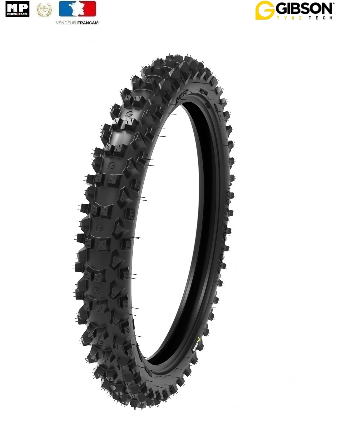 Pneu 70/100/19 cross Gibson MX 1.1 pour rouler sur terrain meuble