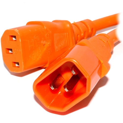 Potencia Cable Alargador IEC Macho a Hembra Conector IEC C14/C13 0.5m/1m/2m/10m - Imagen 25 de 36