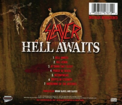 SLAYER - HELL AWAITS   CD NEU