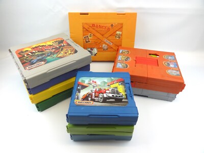 Lot of (10) Vintage Matchbox Pop-Up Fold & Go Playsets 2005-2008