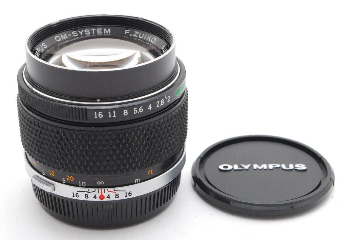 N MINT】Olympus OM-System F.Zuiko Auto-T 85mm f/2 MF Lens
