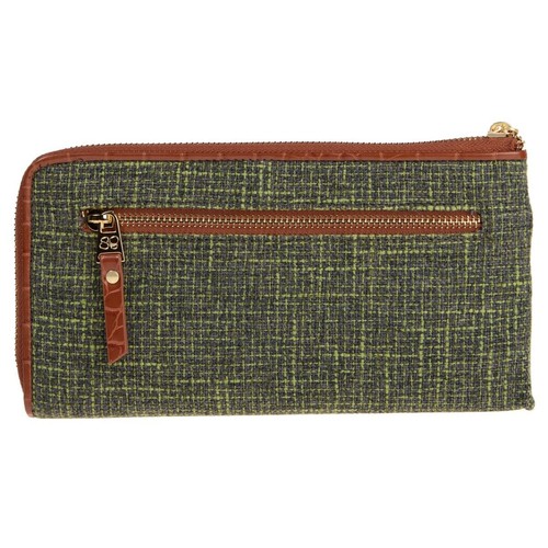 Samantha Brown To-Go RFID Tweed Travel Wallet - Picture 2 of 15