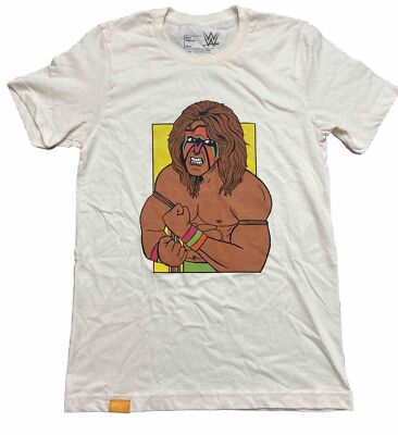 Ultimate Warrior Men T-Shirt Small Enjoi x WWE Weekend Warrior Tee Pro Wrestling