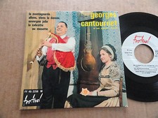 DISQUE 45T DE GEORGES CANTOURNET  " LA CABRETTE AU MUSETTE "