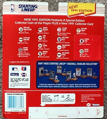 Kenner Starting Lineup MIchael Jordan Action Figure for sale