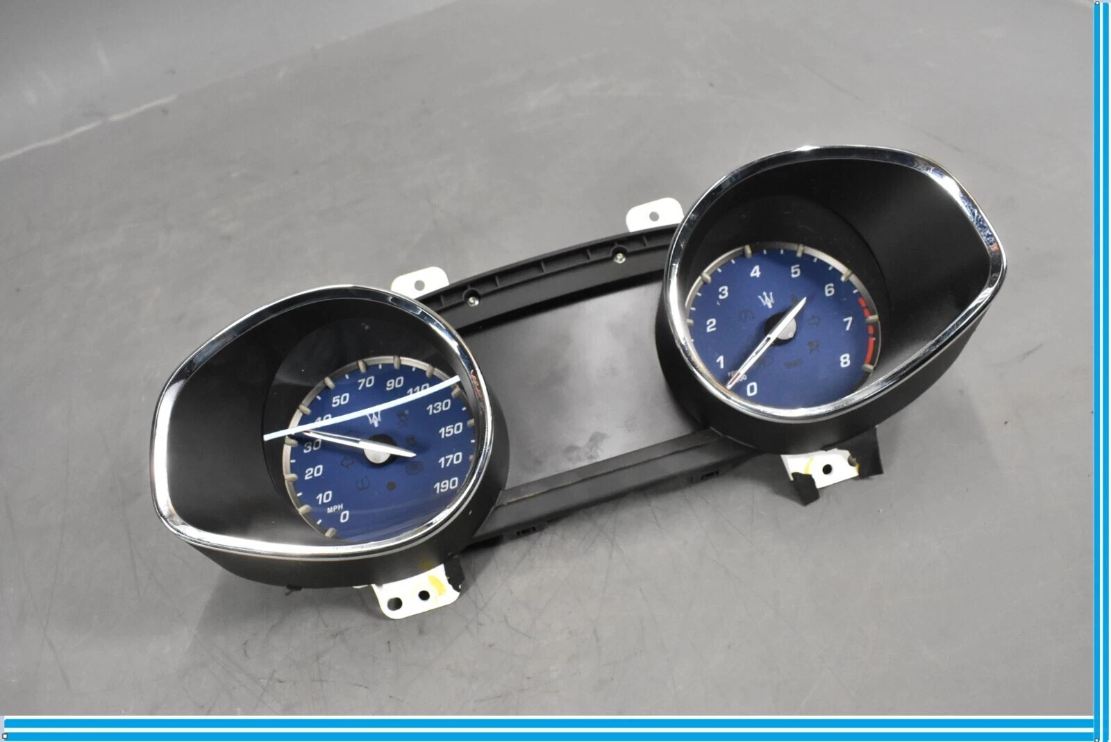 14-17 Maserati Quattroporte S Q4 M156 3.0L Instrument Cluster Speedometer OEM