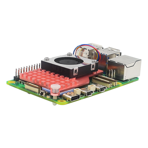 Pure Copper Active Cooler for Raspberry Pi 5, High-Efficiency Heat Sink with Fan - Picture 17 of 27
