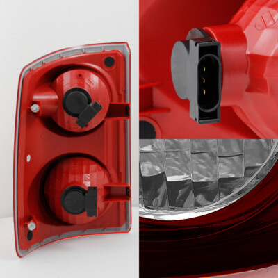 2005-2011 Dodge Dakota Pick Up All Clear Lens With RED Housing Tail Li – Unique Style Racing - Foto 11