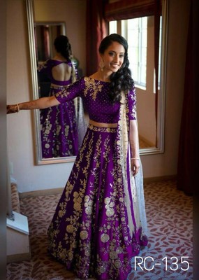 purple choli