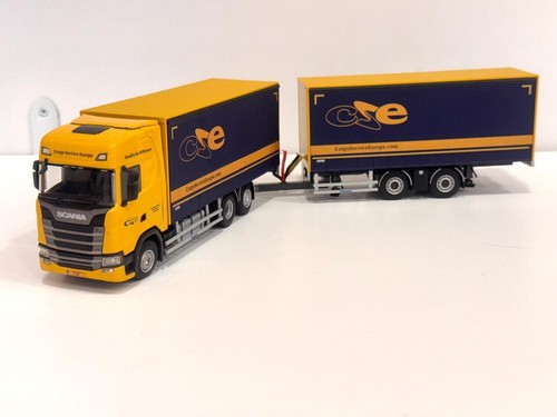 WSI truck models,Scania S Highline I CS20H 6X2 Tag Axle Combi,CARGO SERVICE EURO - 第 3/12 張圖片