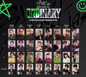 Stray Kids Oddinary Official Photocards (Chan Leeknow Changbin Hyunjin Han Felix