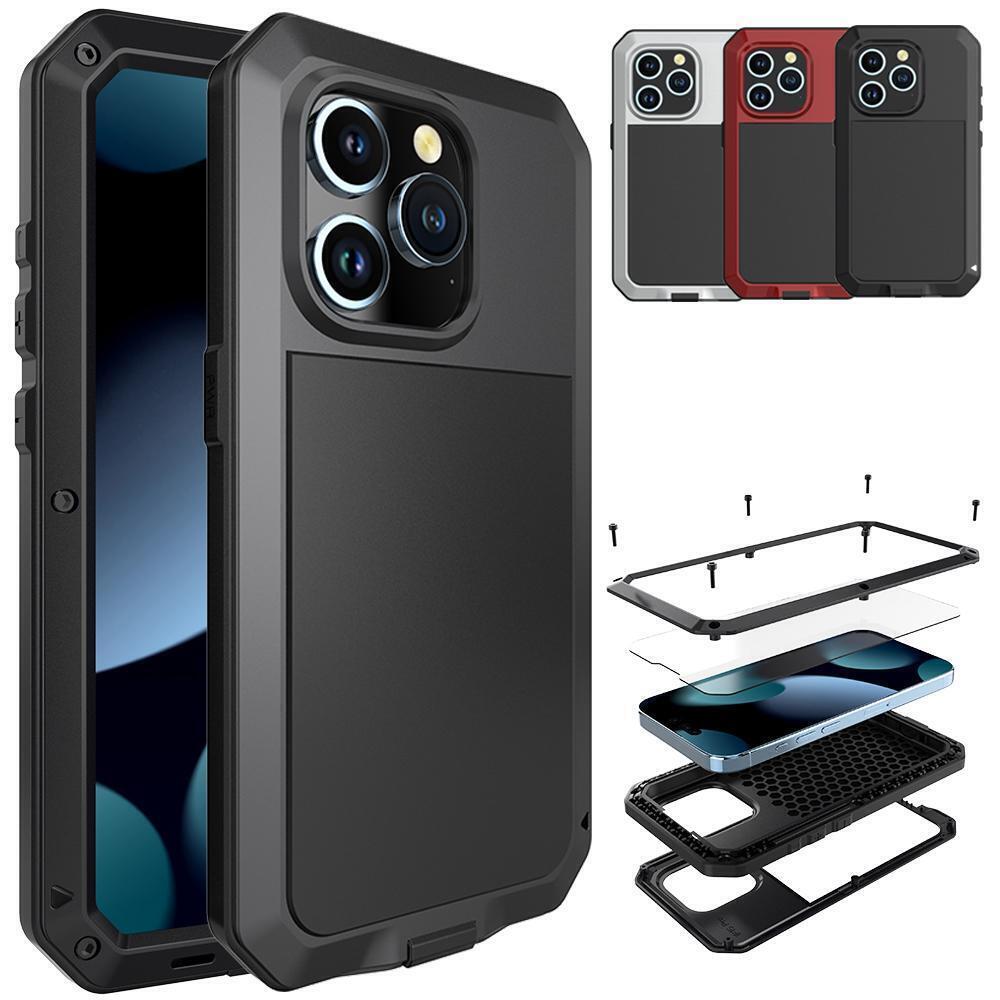 GORILLA Metal Case For iPhone 15 14 13 12 11 Pro Max Heavy Duty