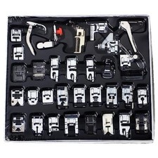 32Pcs Sewing Machine Presser Feet Kit Sewing Machines Accessories Supplies Set