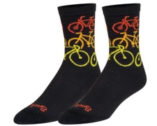 Sockguy 6" Socks (Nvr Enuf) (Bike)