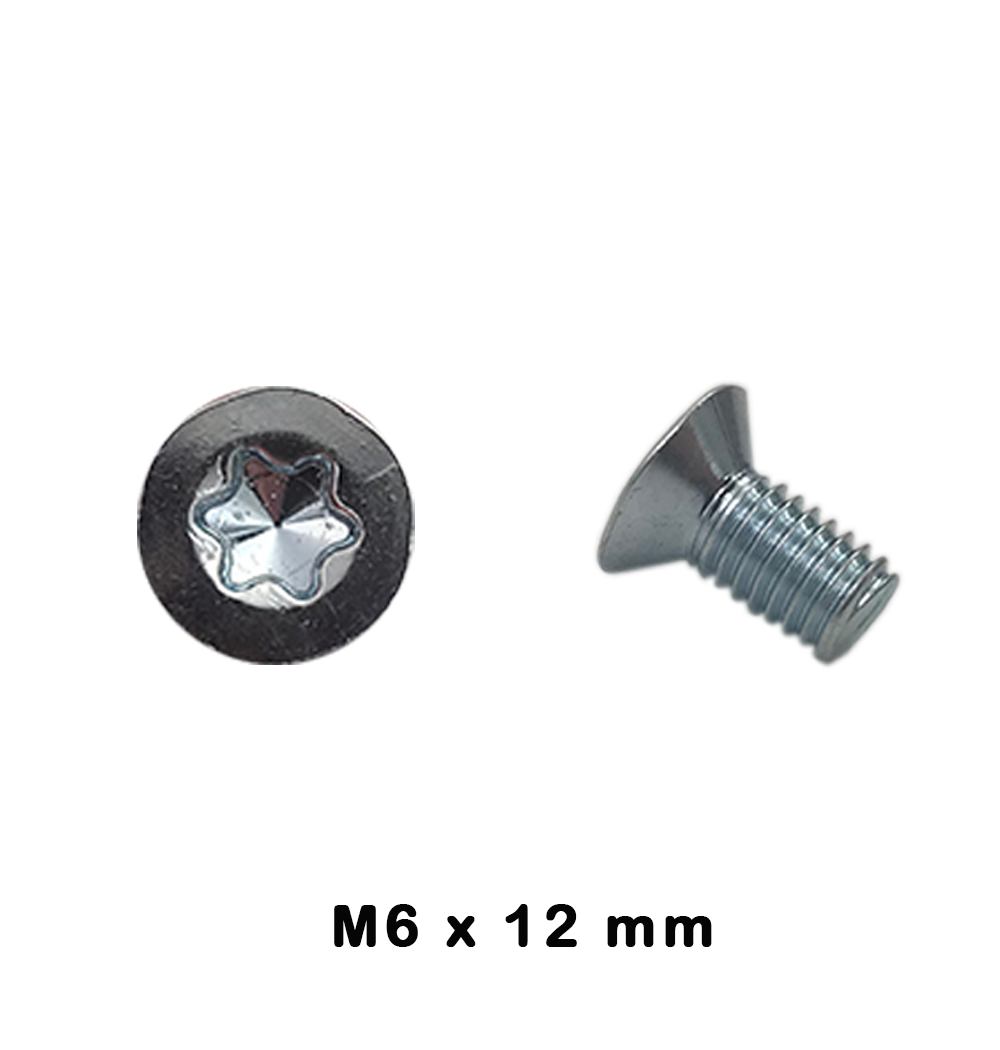 Lot De 4 Boulons Frein à Disque M6 X 18 Mm - Acier 10.9, Pour VTT, Vélo, Reverse