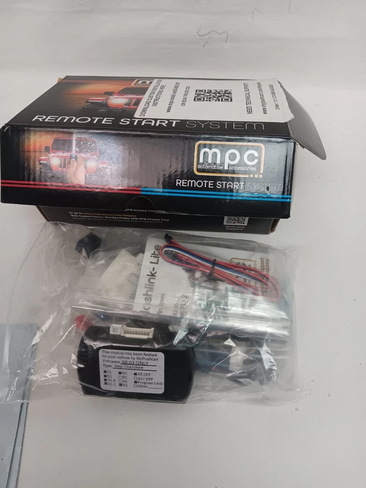 Kit completo de arranque remoto activado de fábrica MPC (Jeep Cherokee) Foto 2 de 4