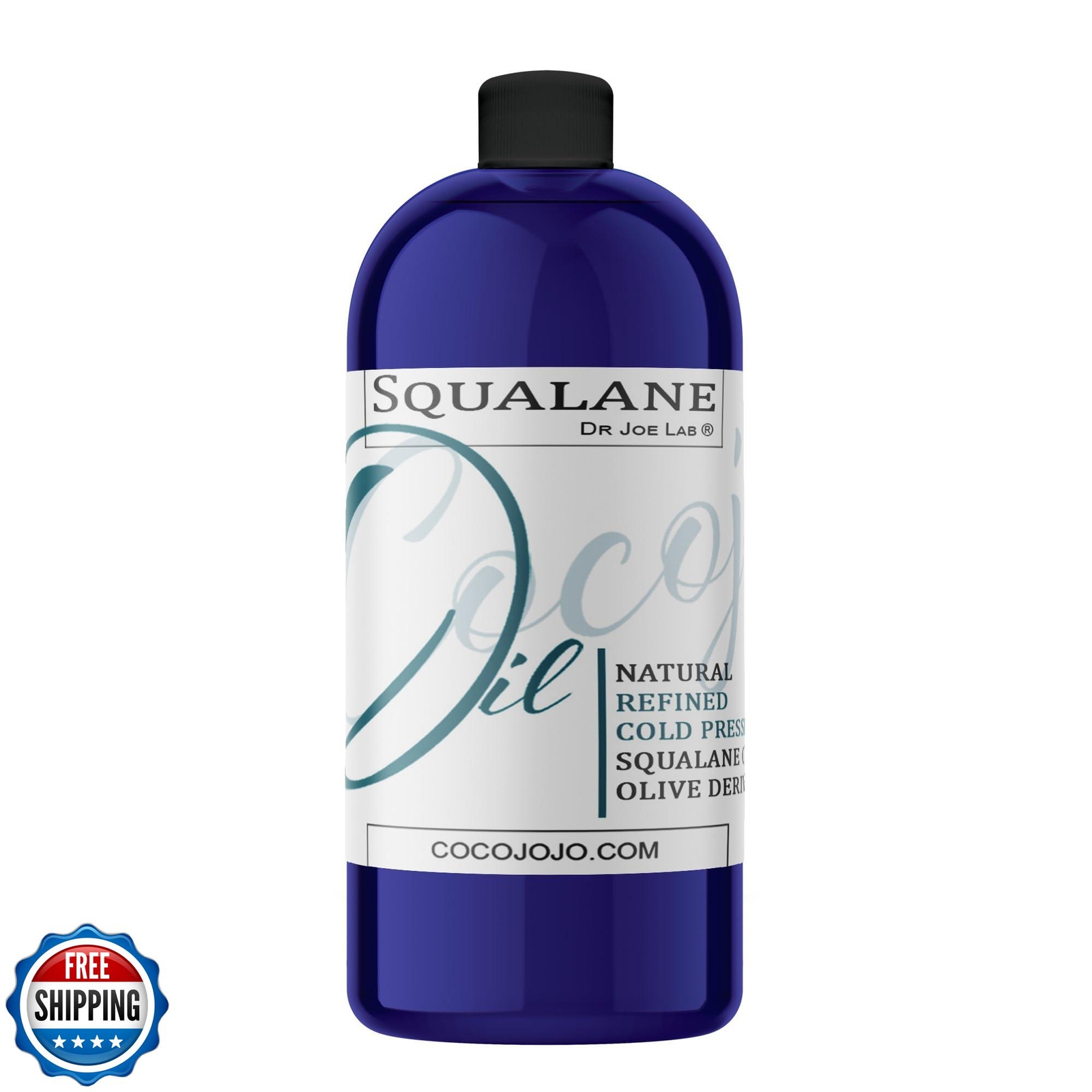 Organic Squalane Face Oil by Dr Joe Lab - Hydrating Moisturizer for Skin