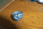 8.4 Grams Sterling Silver Swirl Style Dome Ring Band Vintage Size 6.5