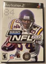 NFL 2K2 Sega Sports (Sony Playstation 2, 2001) Brand New Sealed Black Label