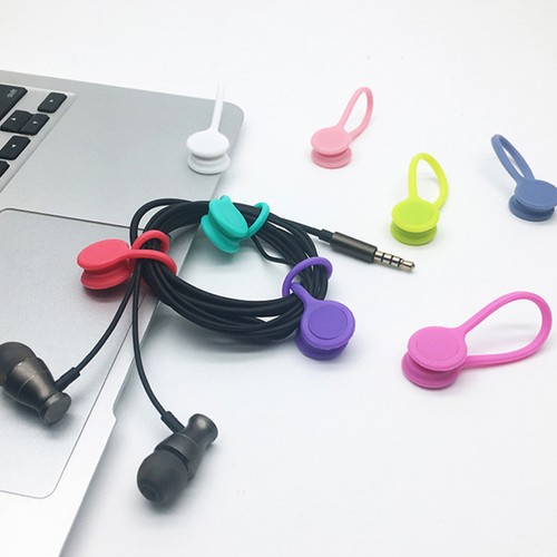 12 Pcs Datenkabel-Organizer Kopfhörerkabel-Organizer Magnetischer Kabelclip - 第 4/11 張圖片