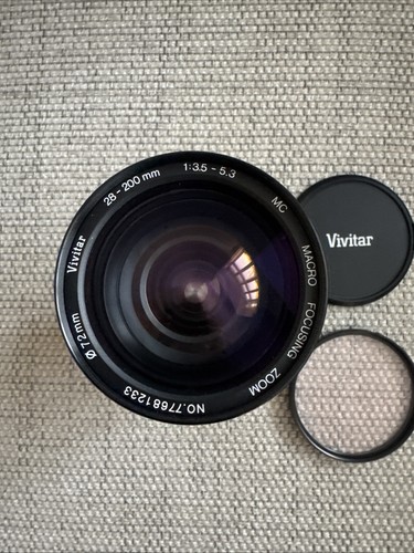 Vivitar 28-200 mm F/3.5-5.3 MC Macro Focusing Zoomobjektiv Canon C/FD - Bild 2 von 5