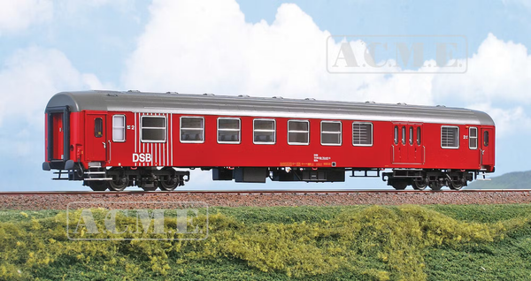 Acme 52092 Dsb Kutsche Typ Uic-Y , Mischhaut Von Zweite Klasse E Kofferraum-image
