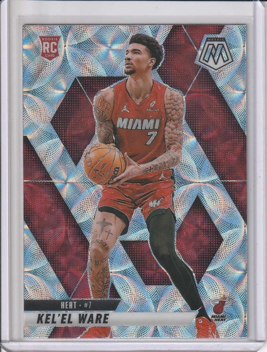 Kel'el Ware 2024-25 Panini Mosaic International Scope Prizm RC #232