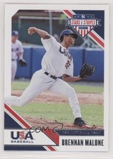 2020 Panini USA Baseball Stars & Stripes Brennan Malone #100 2id
